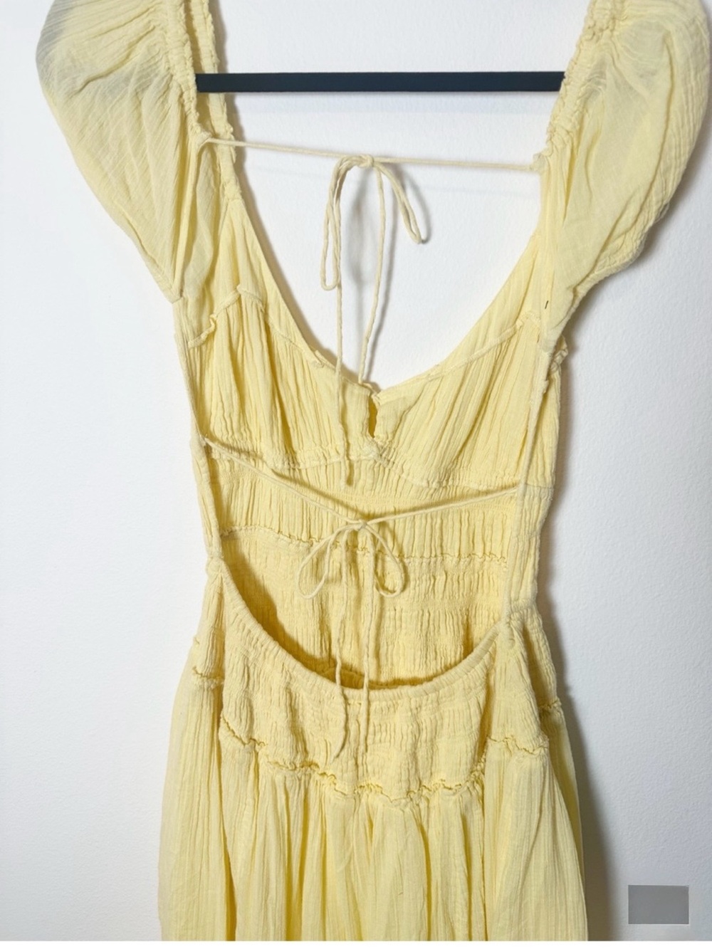 Free People Feeling Bonita Midi Dress in Yellow - Picture 2 of 2